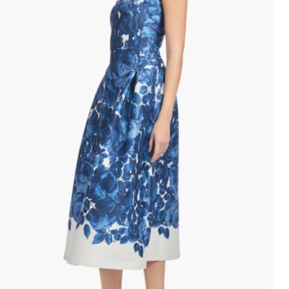 UNWORN. Sachin & Babi Floral Strapless Dress - Picture 4 of 11